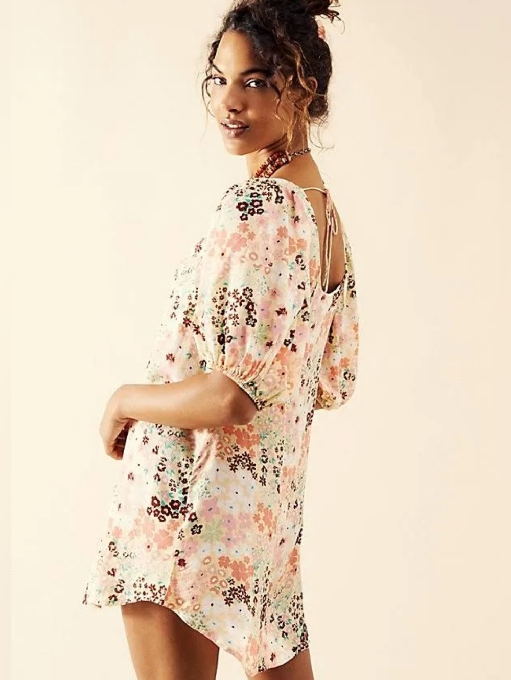 NWT - Free People Callie Floral Tunic